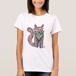Nyckfull rävanpassningsbarutslagsplats tee shirt