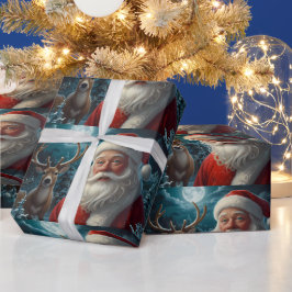 Nyckfull Snöman Julkonst Presentpapper
