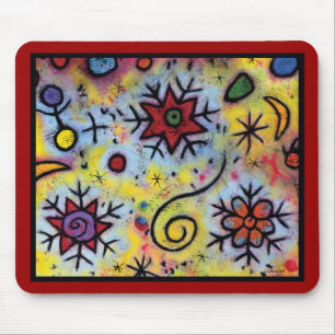 Nyckfull Snowflake Mousepad - 9,25" x 7,75", Musmatta