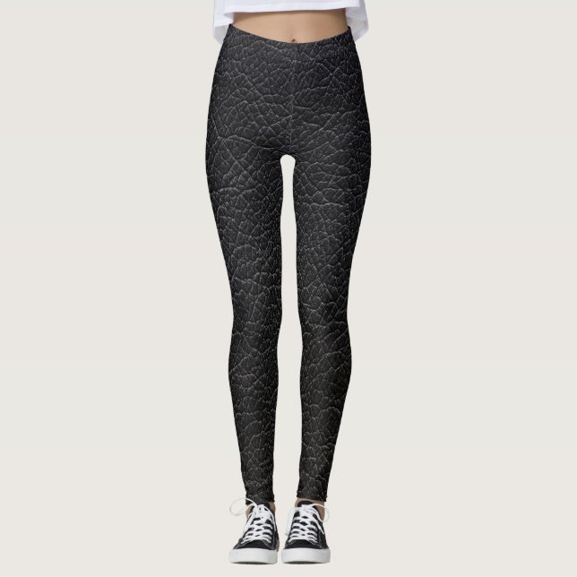 Nyckfull Vattenfärg Vildblommig Mönster Dam Lä Leggings (Framsida)