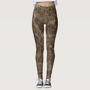 Nyckfull Vattenfärg Vildblommig Mönster Damkläder Leggings