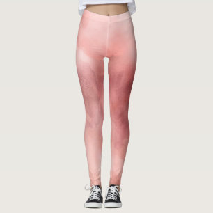 Nyckfull Vattenfärg Vildblommig Mönster Damkläder Leggings