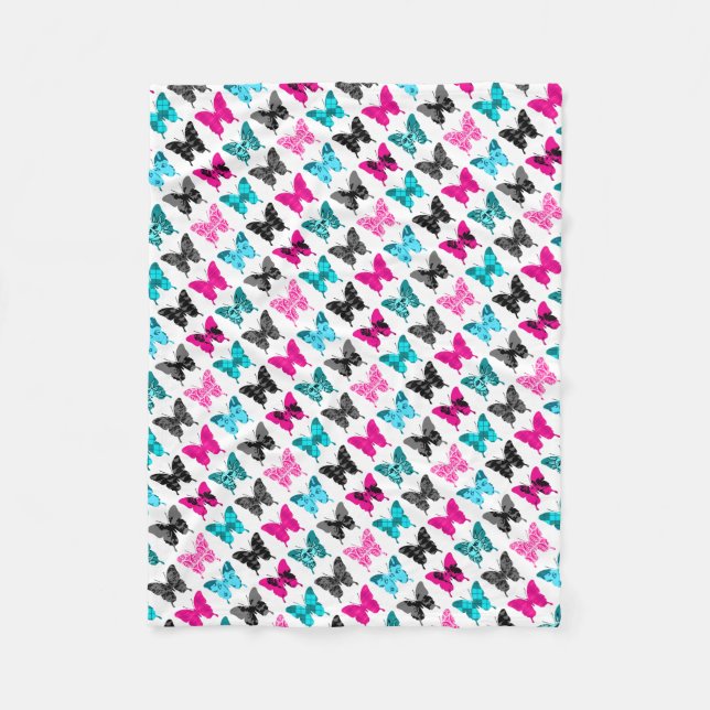 Nyckfull vingar: Bär och deppighet Fleecefilt (Framsidan)