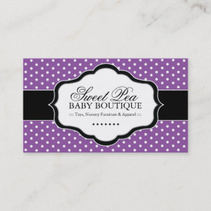 Nyckfulla babyBoutiquevisitkortar Visitkort
