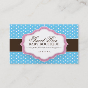 Nyckfulla babyBoutiquevisitkortar Visitkort