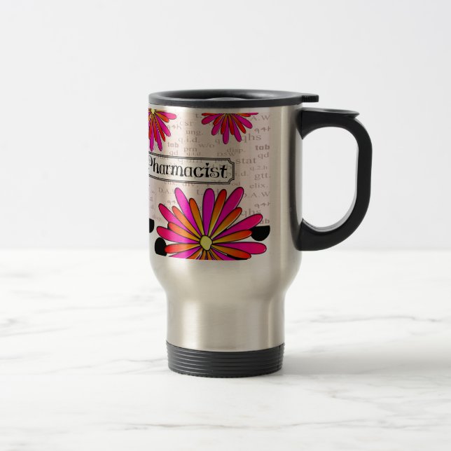 Nyckfulla blommor för Pharmacist Resemugg (Höger)
