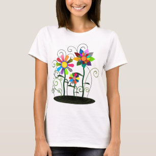 Nyckfulla blommor tee