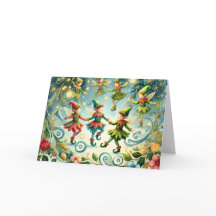 Nyckfulla Dansande Tomtar