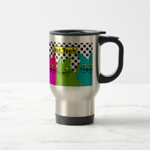 Nyckfulla katter för VetTechtravel mug Resemugg