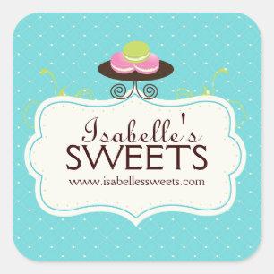 Nyckfulla Macaron etiketter