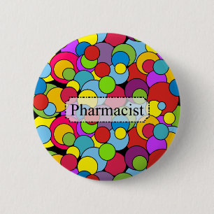 Nyckfulla Pharmacistgåvor bubblar Knapp