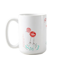 Nyckfulla röda fåglar - - konstverk