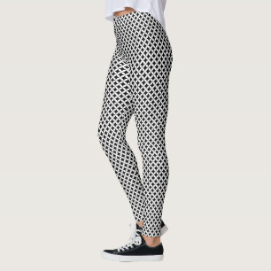 Nyckfulla vågor: Färgrika Leggings Perfekt för all
