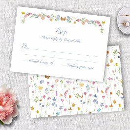 Nyckfulla vildblommor OSA kort