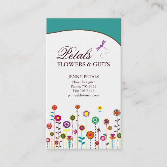 Nyckfulla visitkortar visitkort (Framsida)