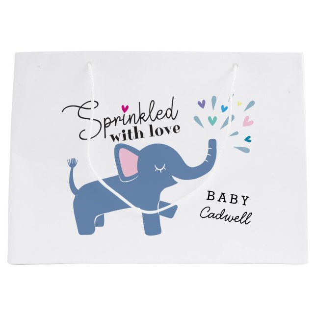 Nyckfullt elefantbabystänk (Framsidan)