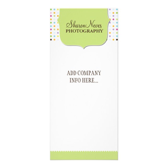 Nyckfullt kuggekort reklamkort (Framsidan)