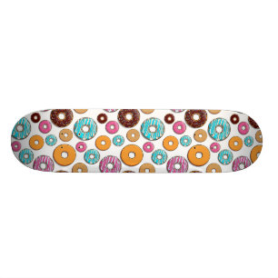 Nyckfullt mönster för ljus munk skateboard bräda 20 cm
