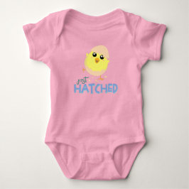 Nycklad söt kyckling Babyflicka Bodysuit T Shirt