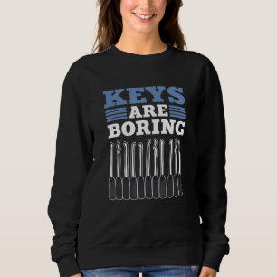 Nycklar Är Tråkiga Låssmed Låssmedsarbete T Shirt