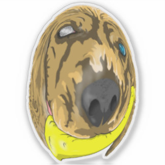 Nycklar & Banana, Miniature cocker spaniel 2 Klistermärken