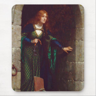 Nycklar, c. 1909 av Edmund Blair Leighton Musmatta