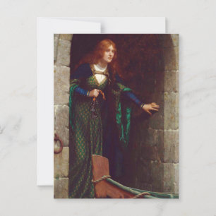 Nycklar, c. 1909 av Edmund Blair Leighton Vykort