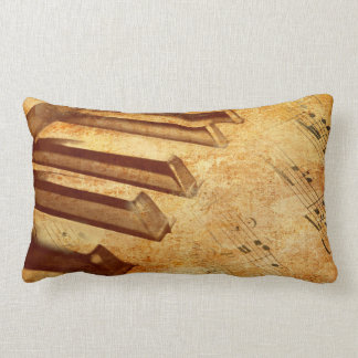 Nycklar för piano för Grungemusiklakan Lumbarkudde