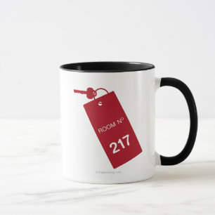 Nycklar för rum 217 mugg