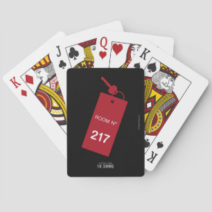 Nycklar för rum 217 spel kort