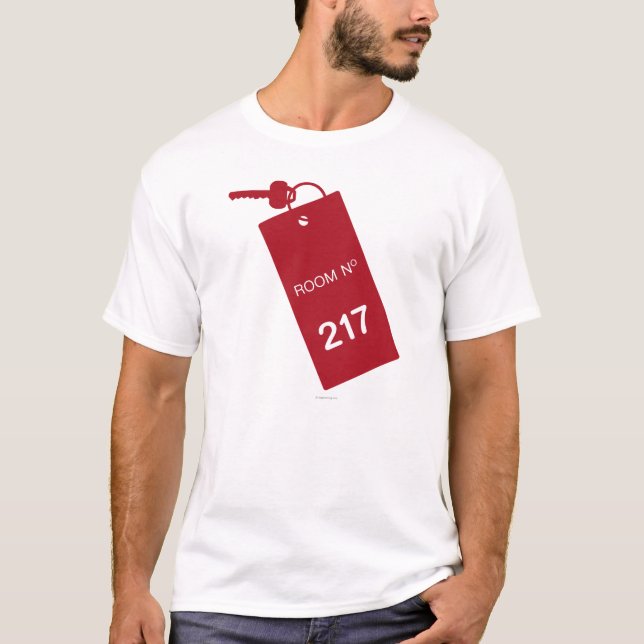 Nycklar för rum 217 tee (Framsida)