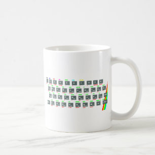 Nycklar för Sinclair ZX Spectrumtangentbord Kaffemugg