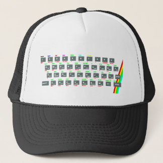 Nycklar för Sinclair ZX Spectrumtangentbord Keps