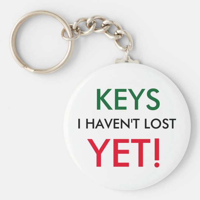 Nycklar I har inte borttappad - JET Nyckelring (Framsidan)