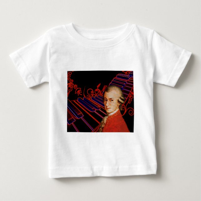 Nycklar i Mozart_ Tee Shirt (Framsida)