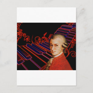 Nycklar i Mozart_ Vykort