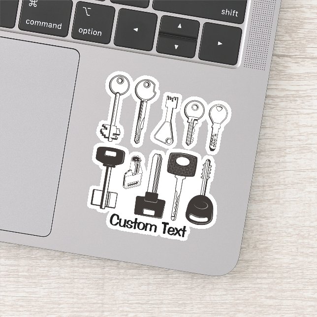 Nycklar Klistermärken (Detalj)