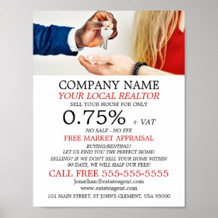 Nycklar, Realtor, Gods Agent Poster