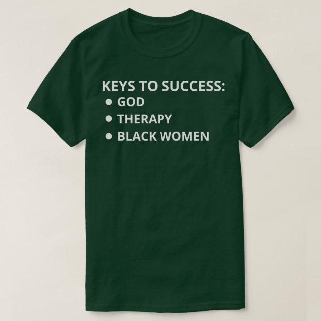 nycklar till framgång t shirt (Design framsida)