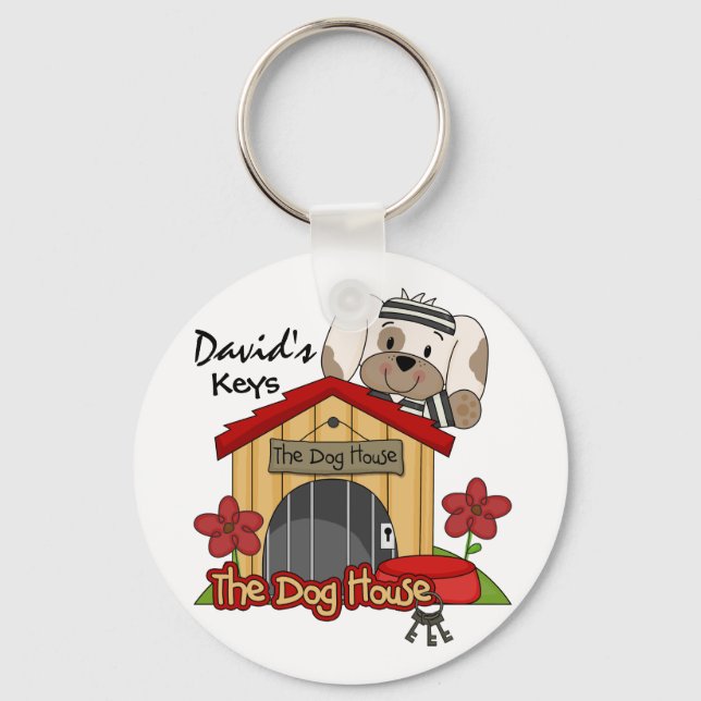 Nycklar till Hund House - SRF Nyckelring (Framsida)