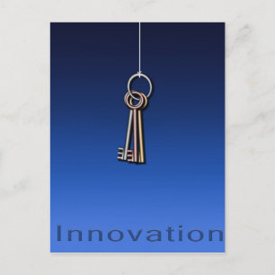 Nycklar till innovation vykort