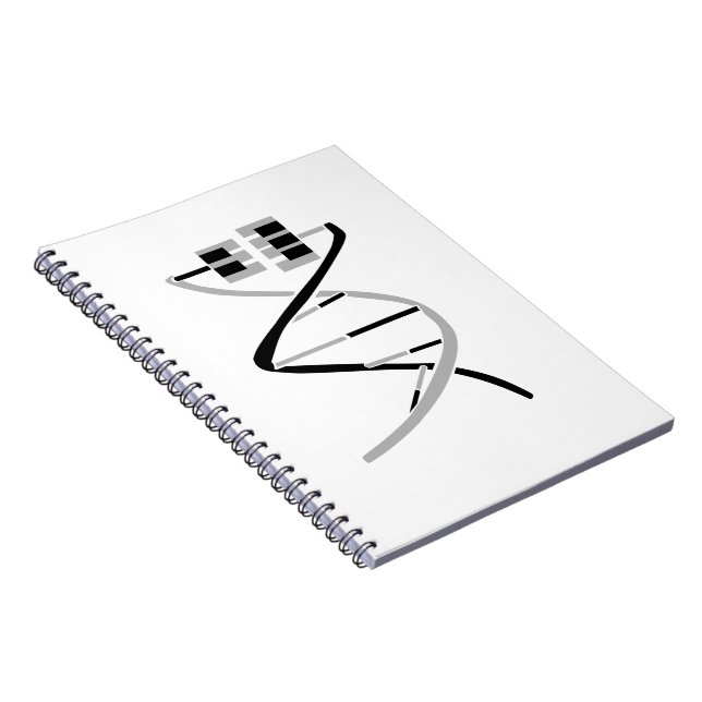 Nycklar till musikgenen anteckningsbok (Högra Sidan)