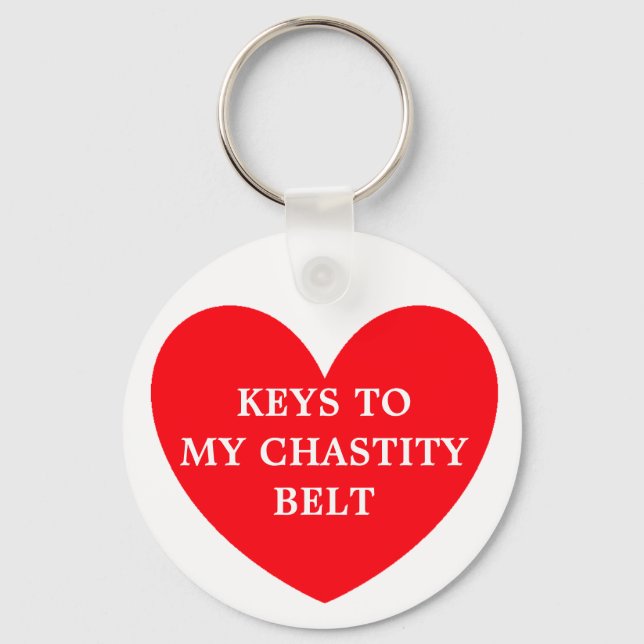 NYCKLAR TILL MYCHASTITY BÄLTE NYCKELRING (Framsida)