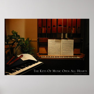 Nycklarna Music Open All Hearts Poster