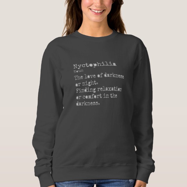 Nyctophilia: Crew Nacke T Shirt (Framsida)