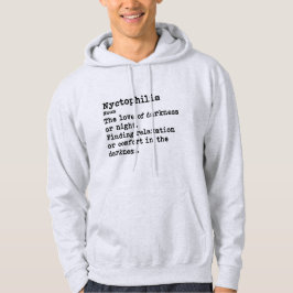 Nyctophilia: Light Färgad Hoodies Hoodie