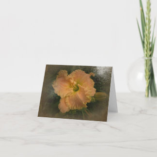 Nydagen i trädgårdar Notecard Daylily "nästan en ä Kort