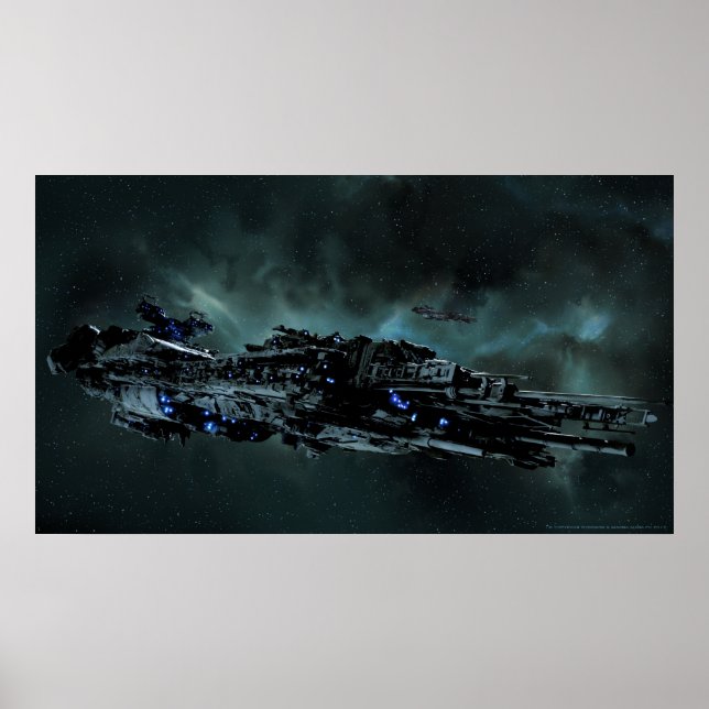 Nydenion Battleship Tucana på Sytaris Poster (Framsidan)