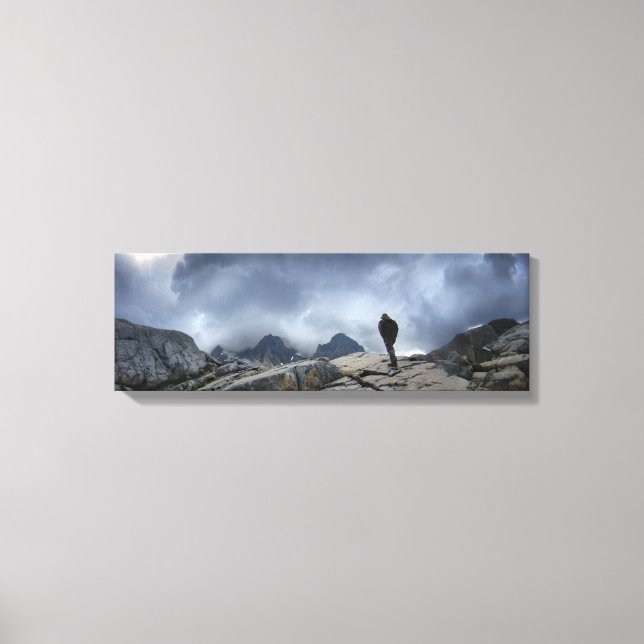 Nydiver Sjöar 2 - Ansel Adams Wilderness - Sierra Canvastryck (Framsida)