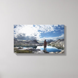 Nydiver Sjöar - Ansel Adams Wilderness - Sierra Canvastryck